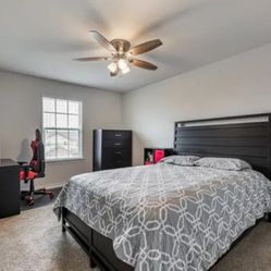 Queen Bed Frame And Chest Of Drawers