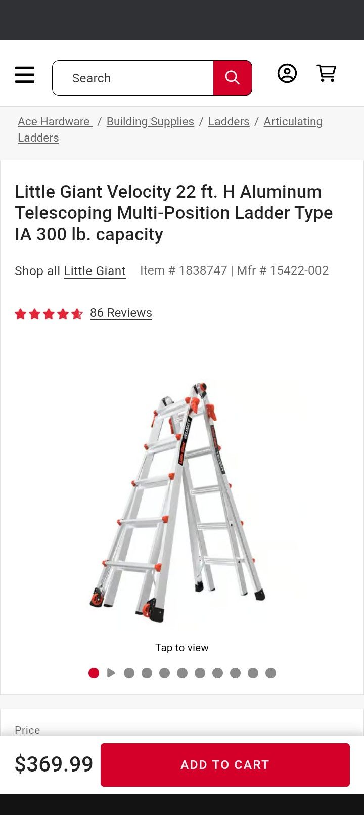 22' Little Giant Ladder 