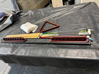 Imperial International Pool Table and Cues