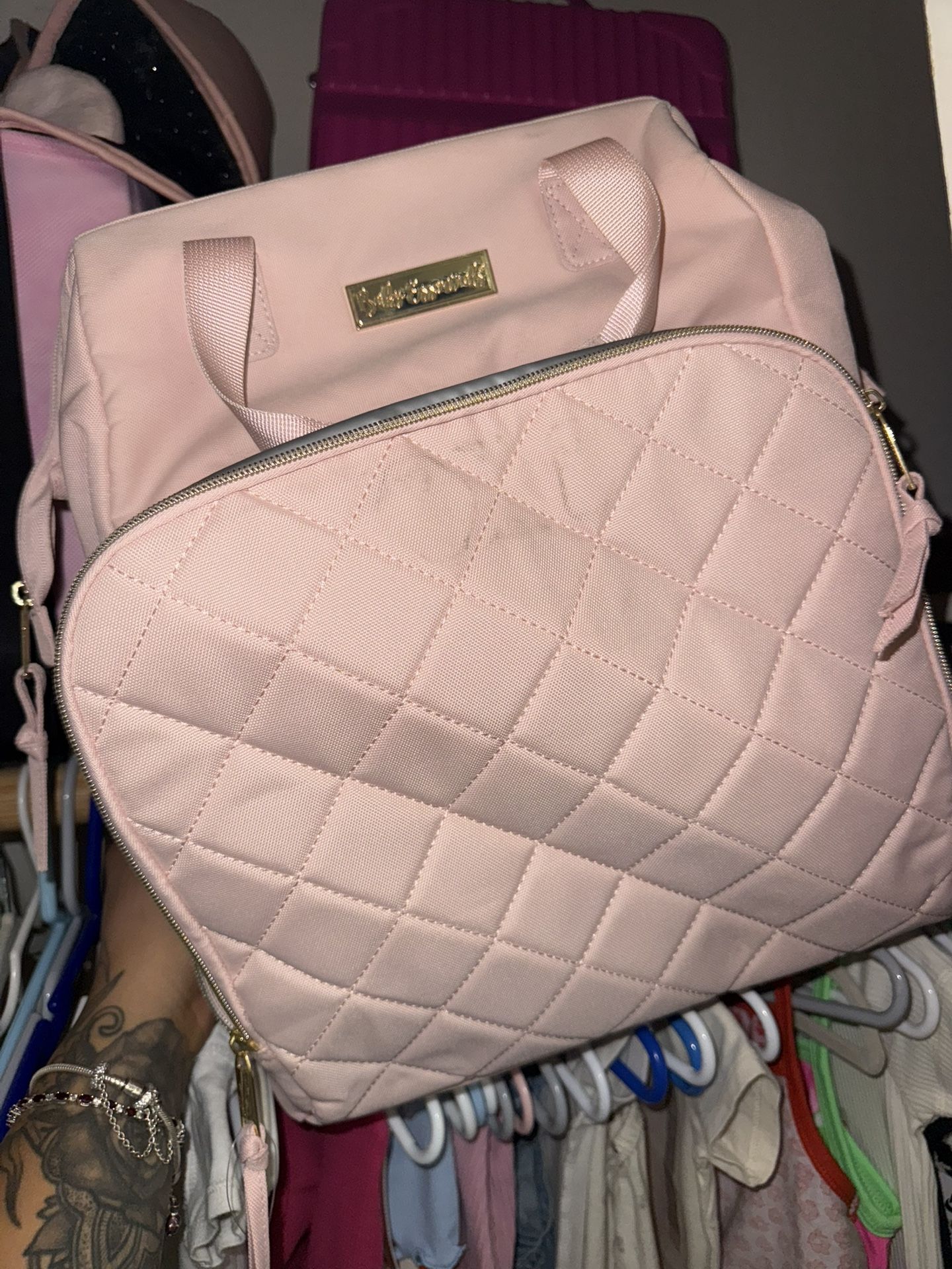 Pink Diaper Bag