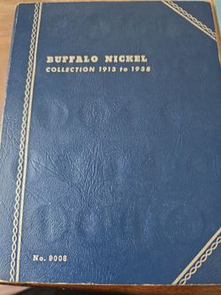 Buffalo Nickel Collection Album 1913–1938
