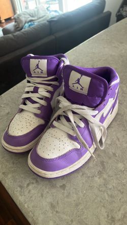 Purple Jordans