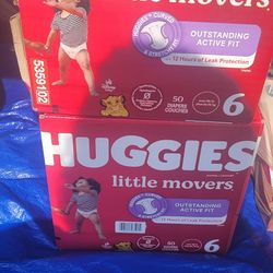 Huggies Bundle Sizes 6 40.00 