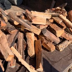 Dry Split Almond Mix Firewood!!!Ready Too Burn Seasoned Wood!!!!
