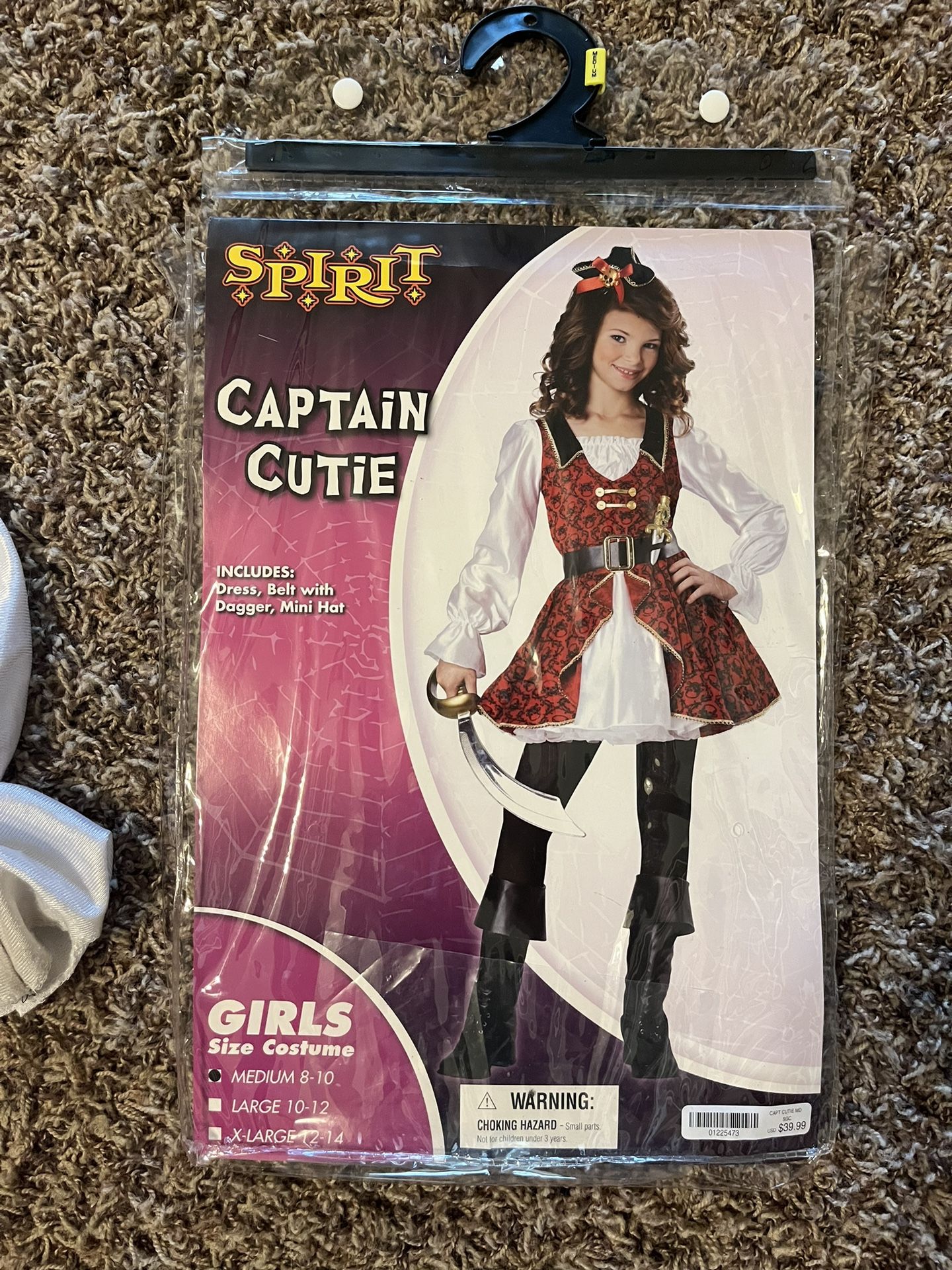 Spirit Halloween Captain Cutie Pirate Costume