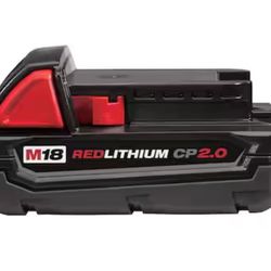 Milwaukee M18 V18 RedLithium CP 2.0 Battery