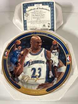 Michael Jordan plate