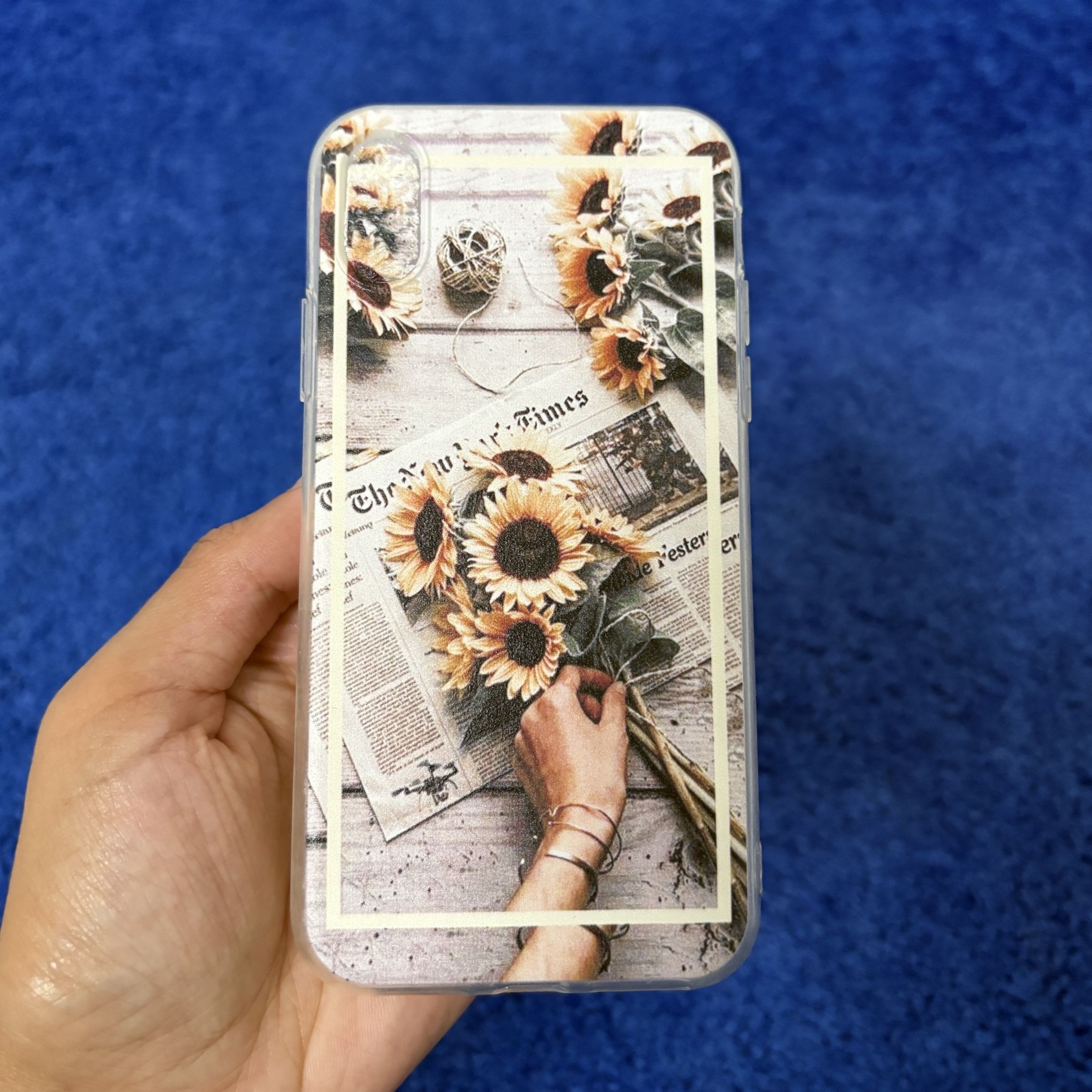 iPhone X Sunflower Case