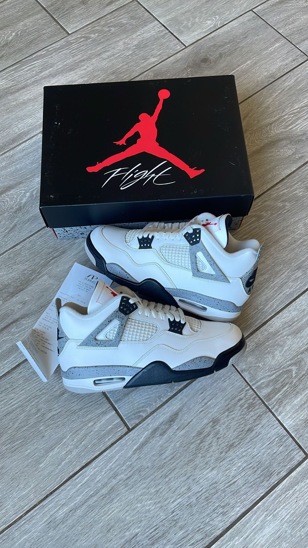 Jordan 4 White Cement Size 11