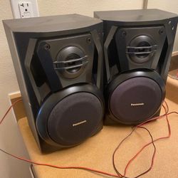 SB-AK100, Black, Panasonic Speaker Set Of 2 Model SB-AK100, Black