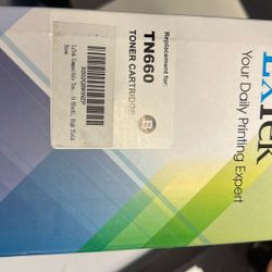 LXTek Premium Toner Cartridge TN 660 Black 4 Pack