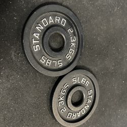 5lb Olympic Weight Plates (set of 2)