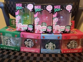 Starbucks Needoh Like Squishies