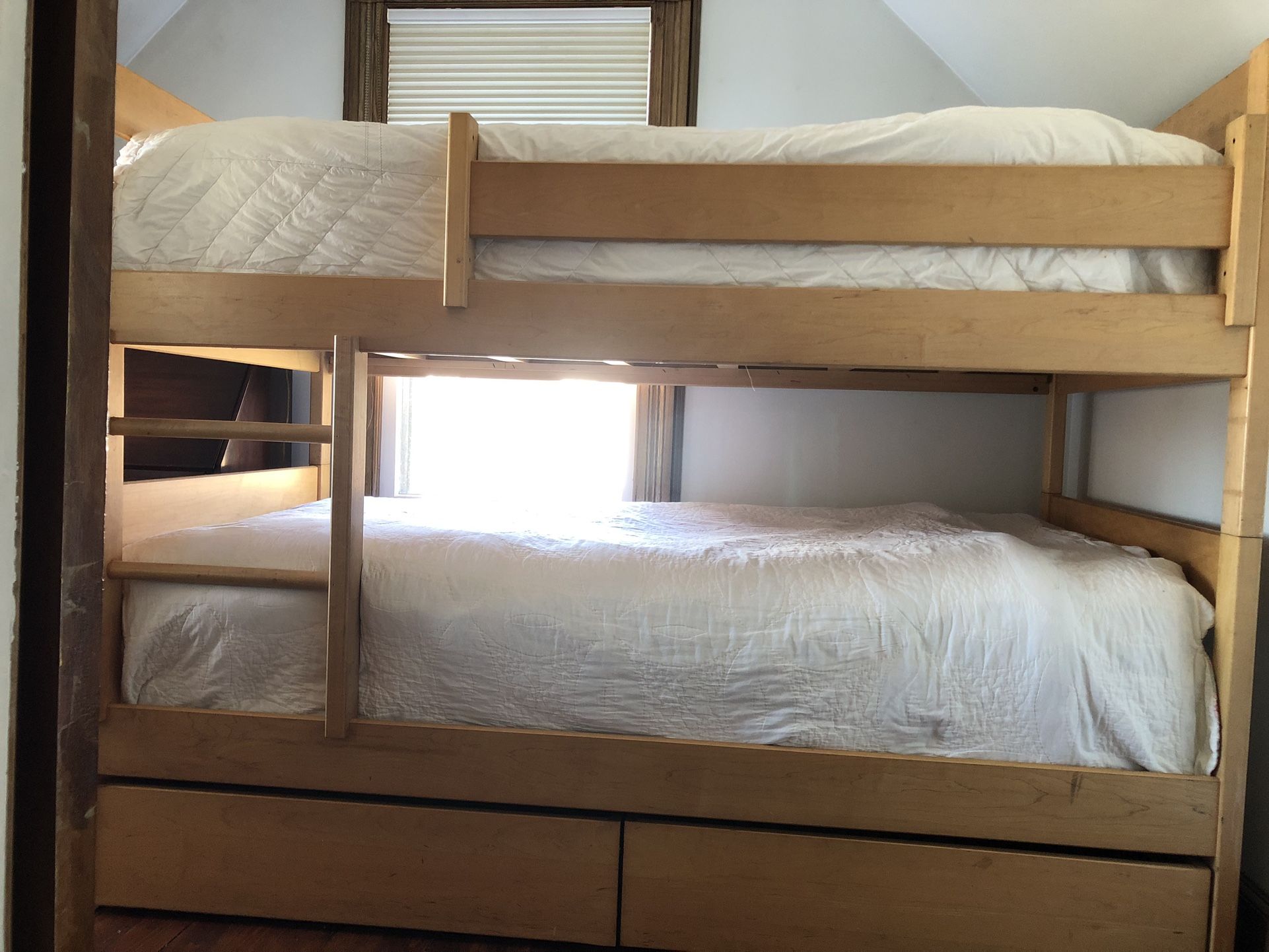 Bunk Beds,  Solid Maple Wood  