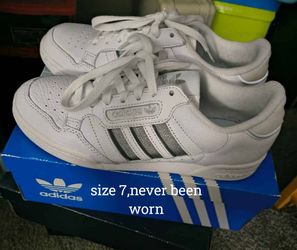 Adidas Continental 80 White Sneakers Size 7