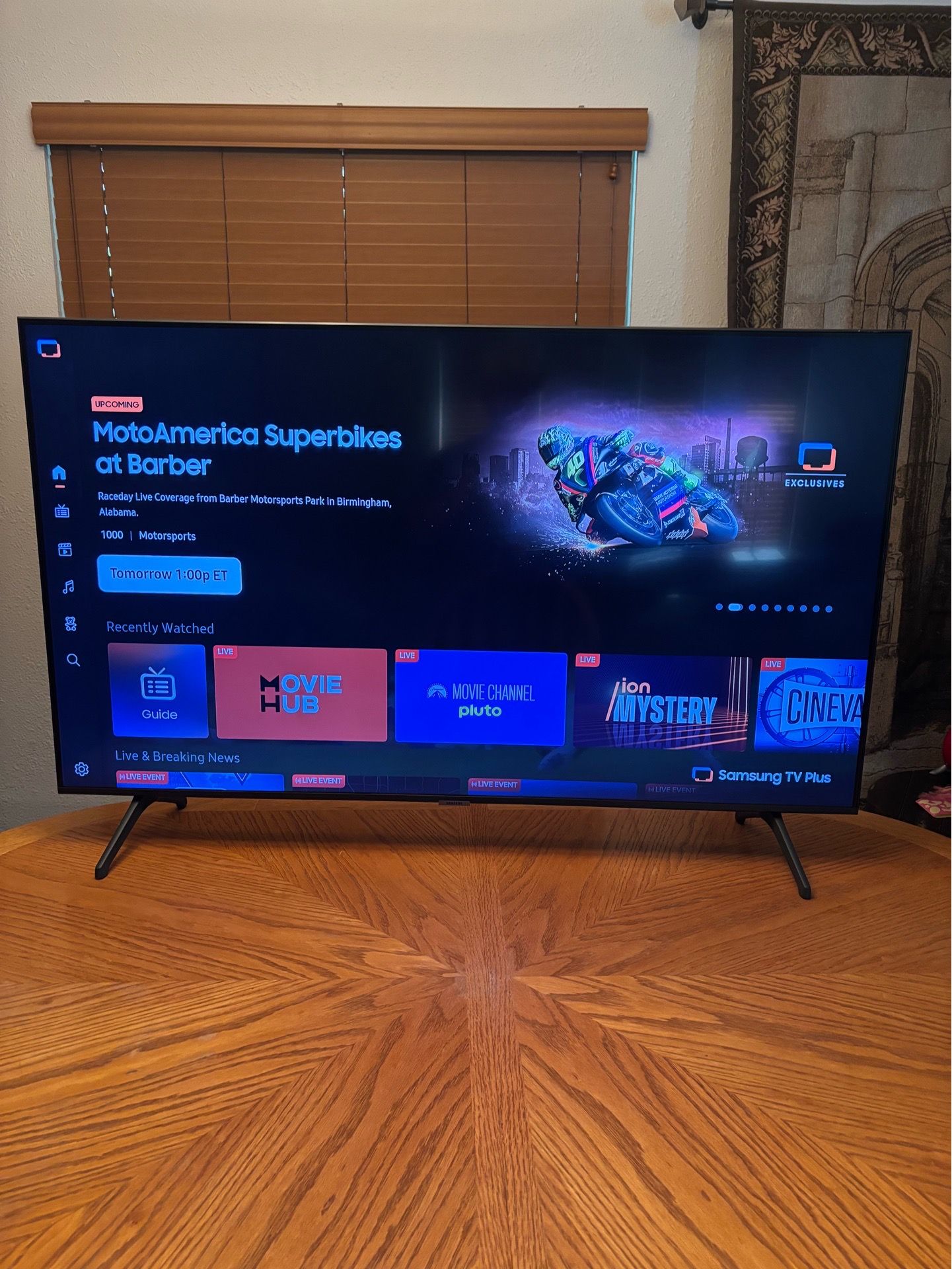 Samsung 50” Crystal UHD 4K Smart TV - Model UN50TU7000FXZA