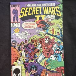 Secret wars II comic