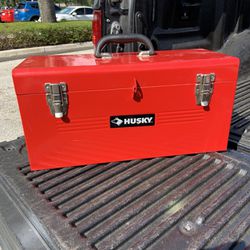 Nice Red Toolbox With All Tools 