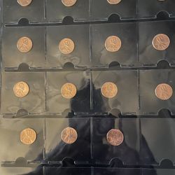 Shield Penny Complete D Mint Set