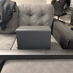 JBL sound  bar and bass