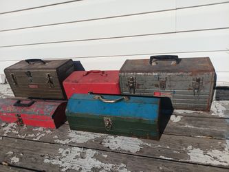 Vintage Toolboxes Tackle box Craftsman Coast to Coast