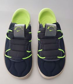 Nike Offline 3.0 Mules  Black and Ghost Green Men Size 12