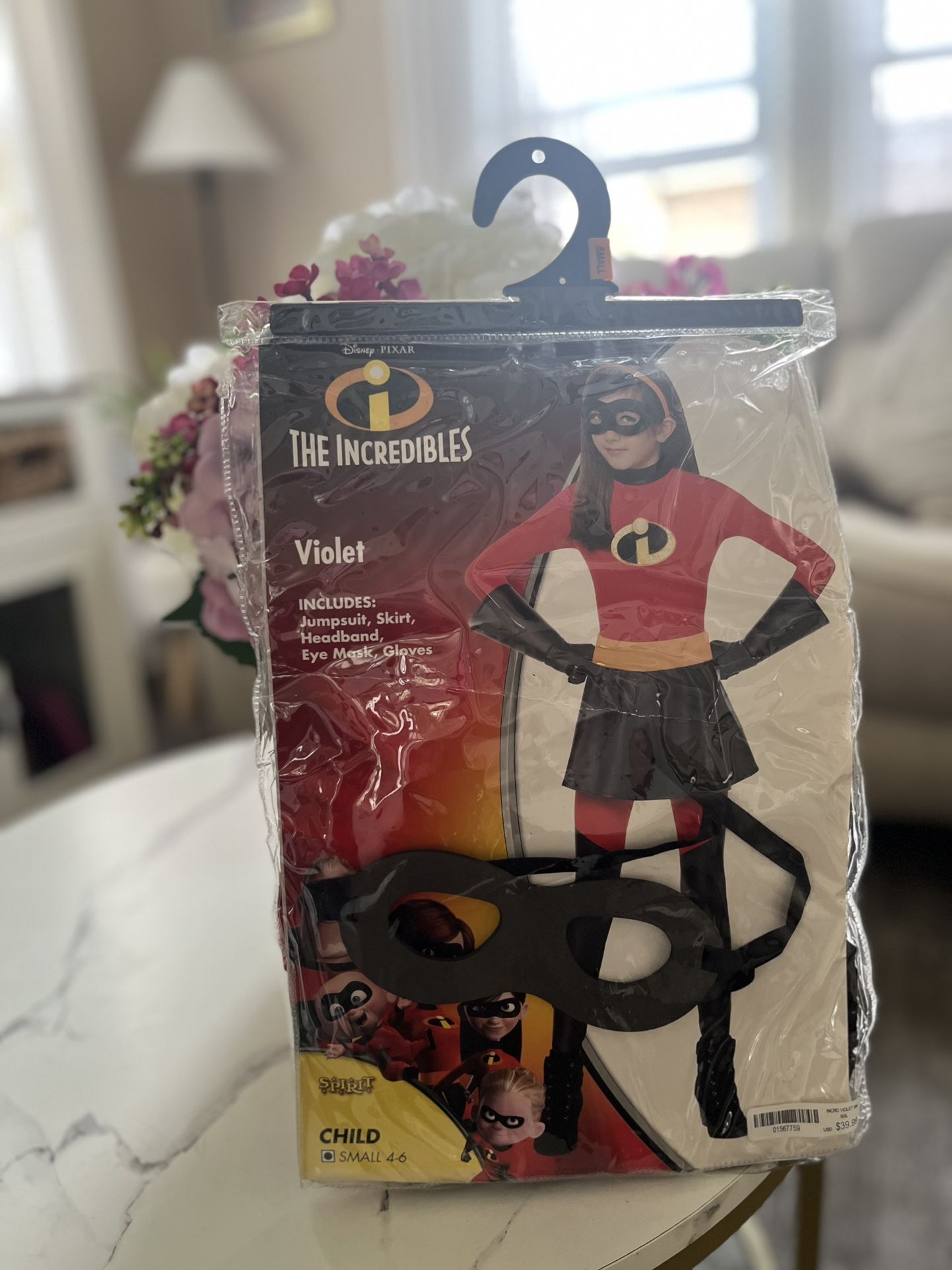 Violet Costume – The Incredibles (Child Size Small 4–6)
