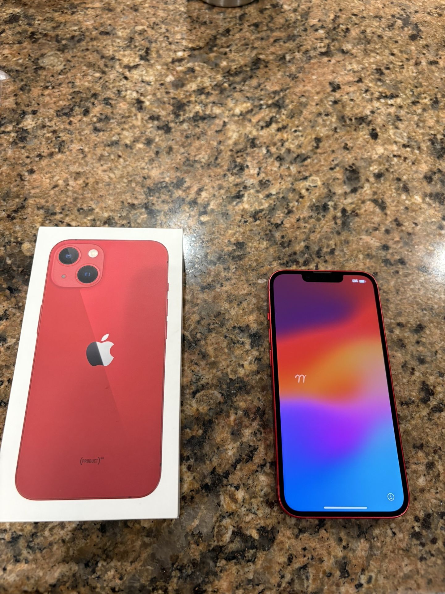 Red iPhone 13 128GB