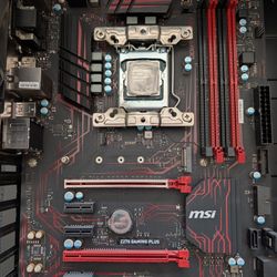 MSI Z270 Gaming Plus & Intel I7-7700K