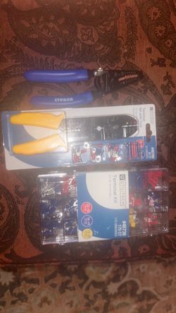 Utilitech Terminal Kit Bundle with Kobalt Wire Stripper