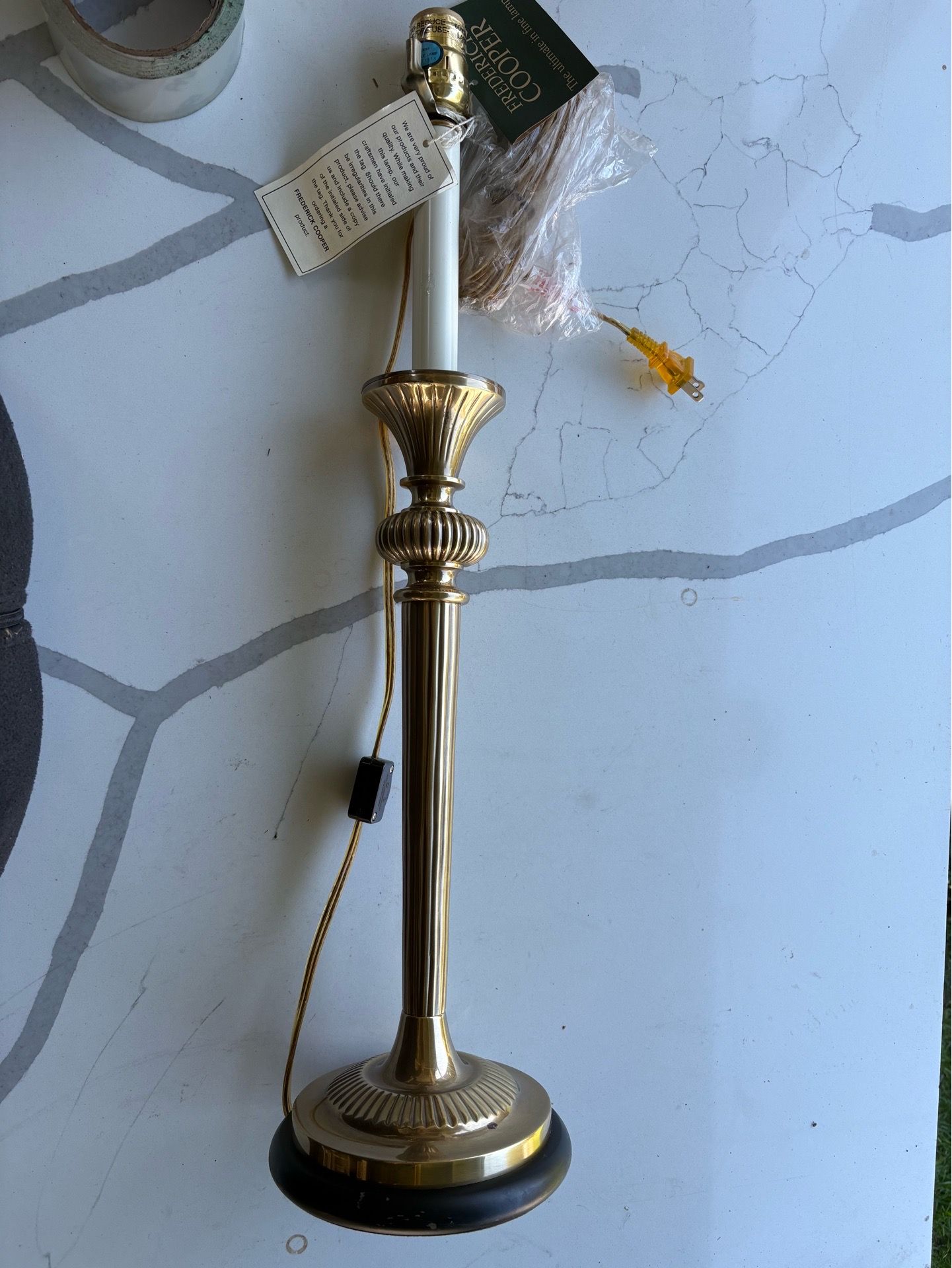 Christie 30 Inch Table Lamp by Frederick Cooper
