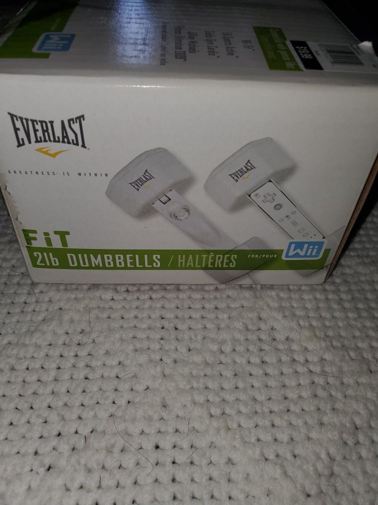 2lbs Everlast Dumbbells For Wii