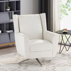 Contemporary Fabric Swivel Chair brand new
