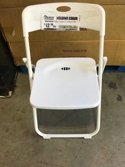 White Folding Chair