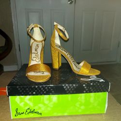 SAM EDELMAN YARO, DK YELLOW SILK