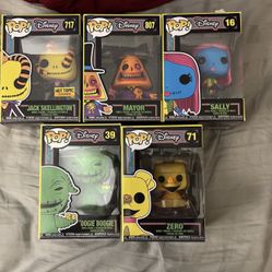 Funko Pop Nightmare Before Christmas Set
