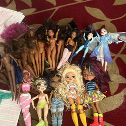 Barbies, LOL & Rainbow High Dolls 