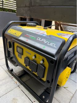 Champion Power Equipment 4550-Watt Dual Fuel RV Ready Portable Generator with CO Shield