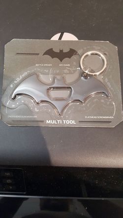 Batman multi use keychain