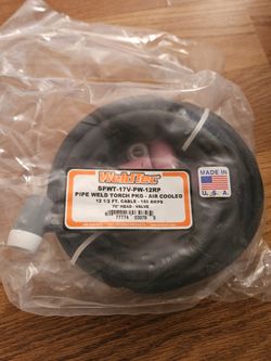 WeldTec SPWT-17V-PW-12RP PIPE WELD TORCH PKG