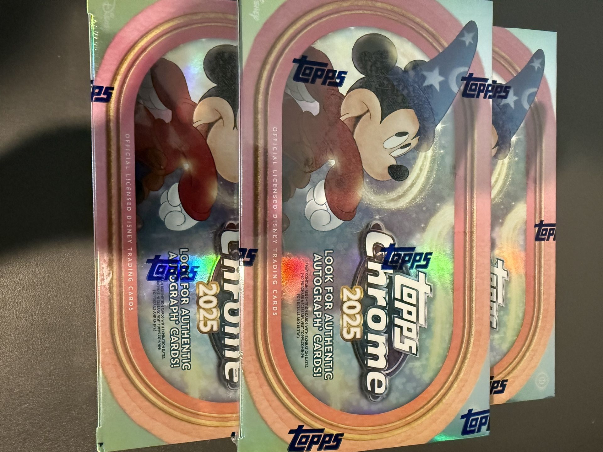 2025 Topps Chrome Disney Hobby Box