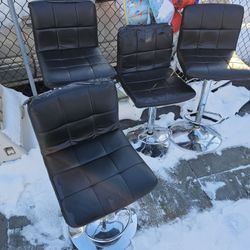 Barber Chairs! Functional But Needs Restoration 