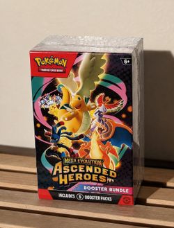 Pokémon TCG Mega Evolution Ascended Heroes Booster Bundle