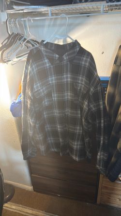 Shakawear Plaid Jacket Grey-black