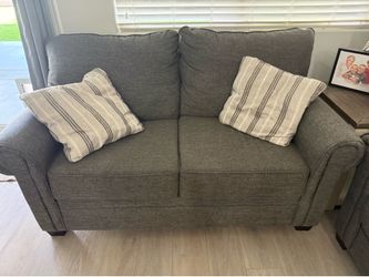 Sofa + Loveseat Set with Sleeper Sofa – Excellent Condition