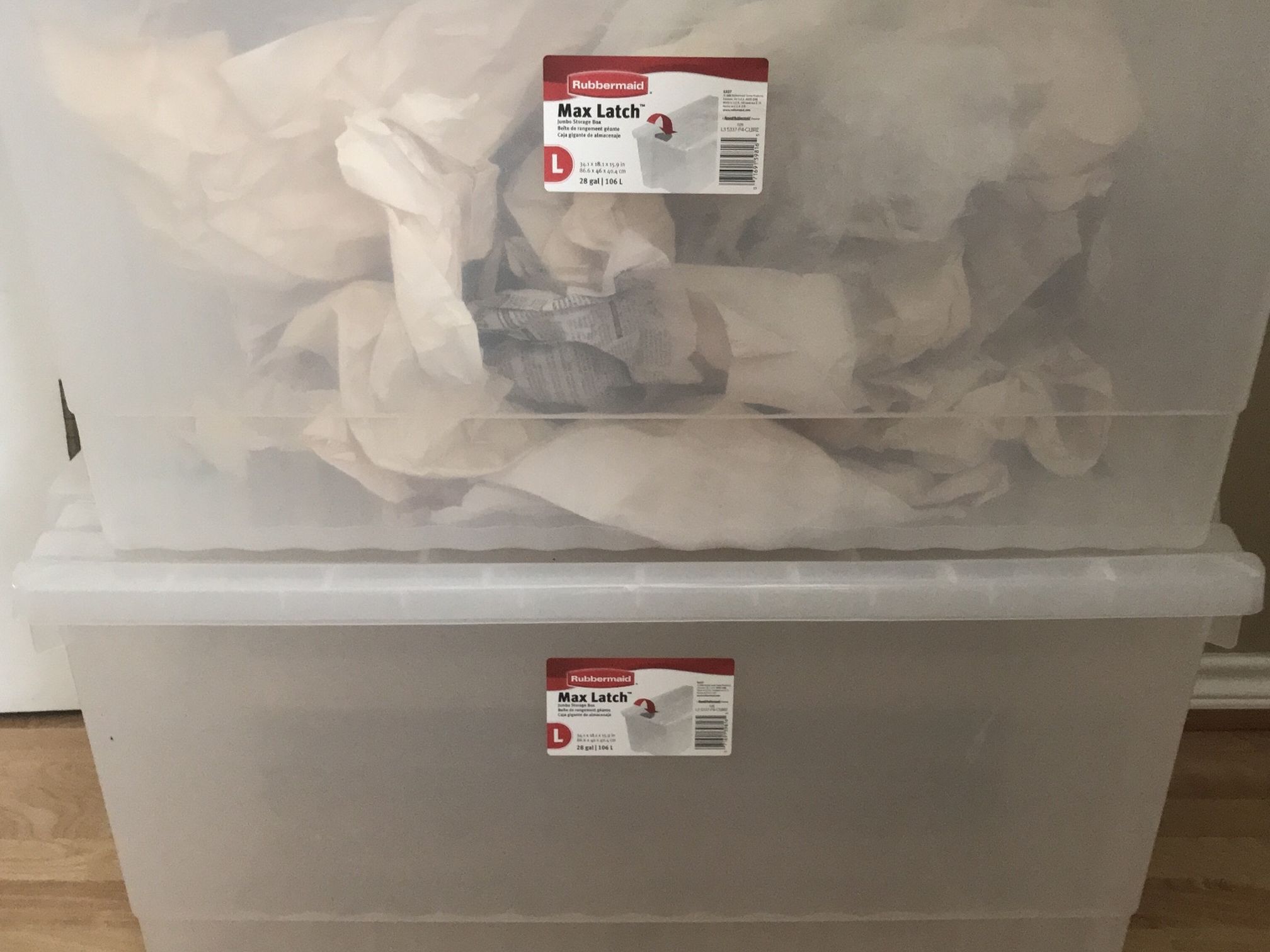 Rubbermaid Storage Containers