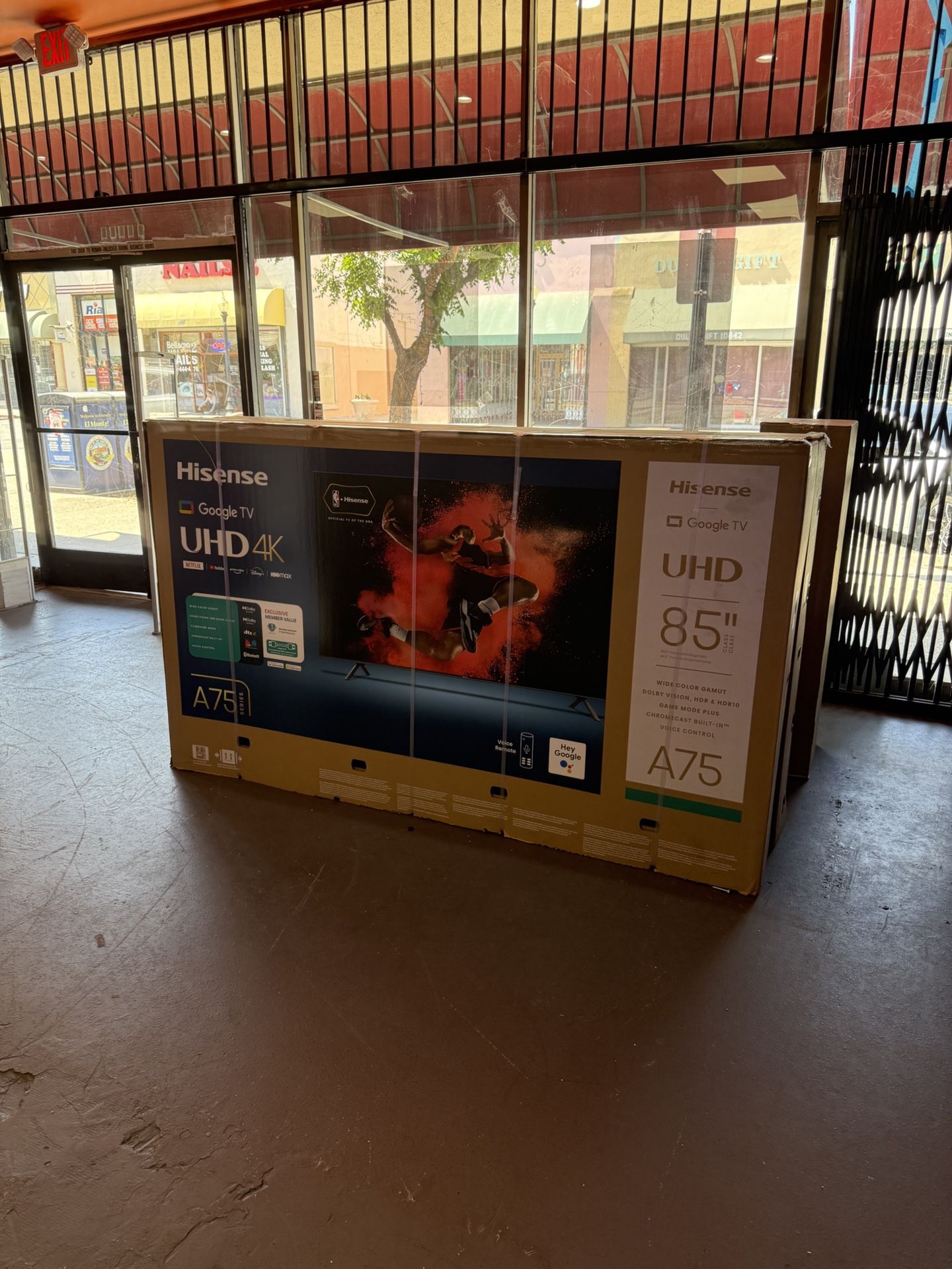 Hisense 85” A75 Series 4K HDR Smart TV