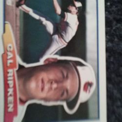 87 Cal Ripken Topps Card