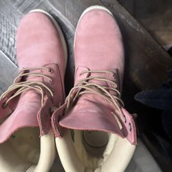 Timberlands Pink Size Women’s 11