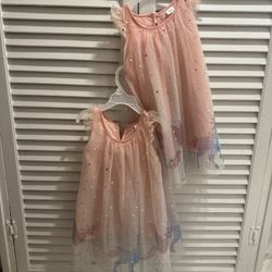 2- Beautiful Dresses For Little Girls 2-3 Years $8 Each Or $15 Both